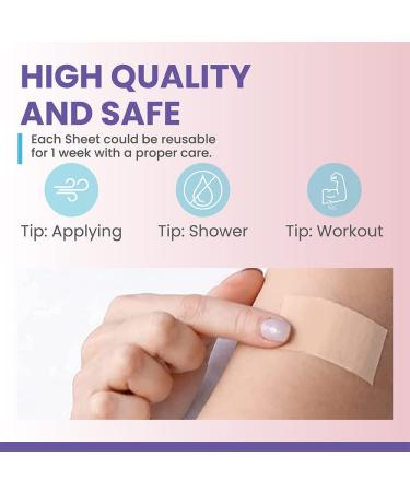 Silicone Scar Sheets for Keloid, C-Section, Tummy Tuck - Surgical Scar Treatment Gel Bandage - Buy Online on GoSupps.com