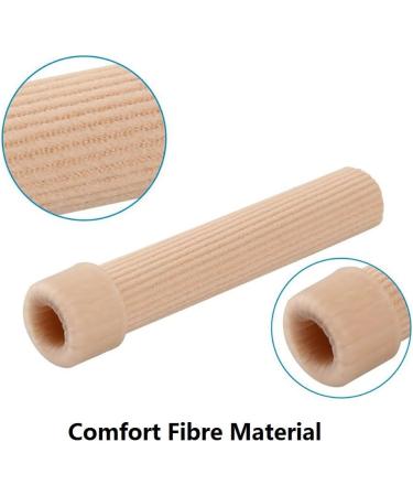 Xingsiyue Cuttable Toe Tubes (10 Pieces) - Silicone Toe Sleeves for Toe Pressure Pain Relief - Soft Gel Protectors for Corns and Calluses - M 15*1.8cm - Buy Online on GoSupps.com