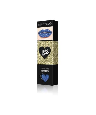 BEAUTYBLVD Glitter Lips Kit - Waterproof, Smudge-Proof, Long Lasting & Cruelty-Free (Breathless) - Buy Online on GoSupps.com