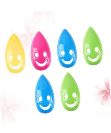 Cabilock 12-Pack Dustproof Toothbrush Covers & Holders - Wall-Mounted Ventilated Caps with Child Smile Design - Perfect for International Shipping - Buy Online on GoSupps.com