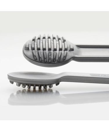 ATC Handels GmbH Textured Spoon - Notched Tableware for Optimal Oral Sensory Stimulation | Large Dining Spoon for Enhanced Eating Experience - Buy Online on GoSupps.com