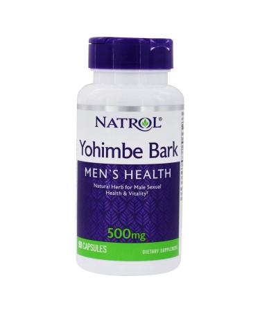 Yohimbe Bark - 500 mg, 90 Capsules