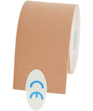 Injury Muscle Taping Adhesive Bandage Wrap Rolls Stretch Self-Adherent Tape for Sports Wrist Ankle 5cm*5m(Skin Color) - Buy Online on GoSupps.com