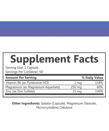 Just Pure Zinc Magnesium & Vitamin B6 for Daily Energy & Immunity + Zinc PM w. Melatonin for Nighttime Relaxation AM & PM Wellness Support 2-Pack Bundle 60ct Each - Buy Online on GoSupps.com