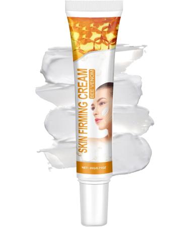  Mimoqk Tightening Face Cream Skin Lifting Moisturizer 20g Bee Extract Plumping Lotion Smoothing Glowing Rejuvenating Care for Night Day Travel Morning Routine - Buy Online on GoSupps.com