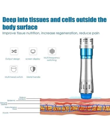GGMWDSN Shock Wave Therapy Device | Effective Muscle Pain Relief & ED Treatment for Men - Buy Online on GoSupps.com