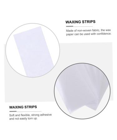 Minkissy 4PCS Wax Paper Strips for Hair Removal & Nail Cleaning Facial & Manicure Tool | International Shipping Available - Buy Online on GoSupps.com