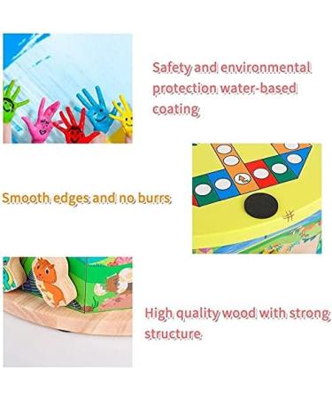 11-in-1 Wooden Motoric Cubes Toy for Kids | Bead Labyrinth Dinosaur Activity Cube | Educational Gift for Toddlers - Buy Online on GoSupps.com