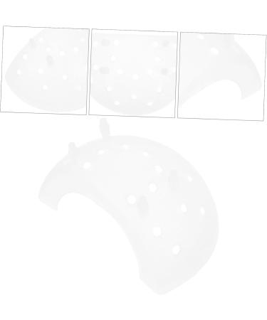COHEALI 6pcs Bird's Nest Shaper Honeycomb Mold DIY Cubilose Molds Triangle Cubilose Shaping Mold Non Stick White 9X6X4.5CM - Buy Online on GoSupps.com