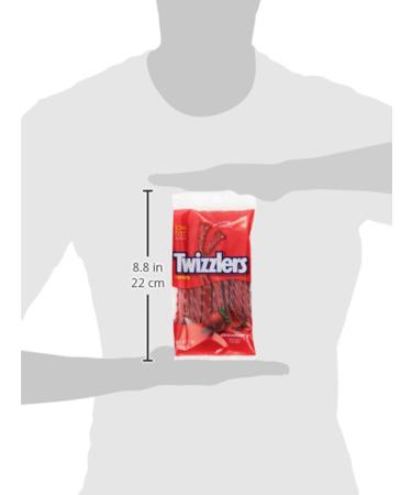 TWIZZLERS Licorice Candy Strawberry - 7 Oz. - Pack of 12 - Buy Online on GoSupps.com