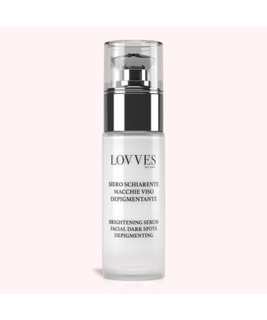 LOVVES Antiblemish facial serum Brightening High Natural Cosmetics Depigmenting Reduces Hyperchromia of the Skin Prevents the Formation of New Pimples Smoother Skin 30 ml - Buy Online on GoSupps.com