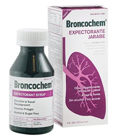 Broncochem II Expectorant Syrup, 4 oz