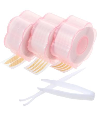 minkissy 12 Rolls Lace Double Eyelid Sticker Eye Makeup Lifting Belt Droopy Eyelid Tape Strip Eye Lifter Tape Adhesive Eye Lift Tape Adhesive Eye Lift Strips Cover up Web Text - Buy Online on GoSupps.com