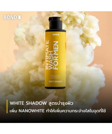 Buy BOND Men's Intimate Wash - White Shadow 130ml | Vitamin B3 | Best International Shipping - Buy Online on GoSupps.com
