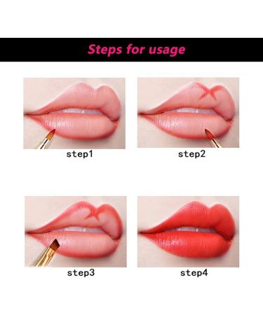 PrettyAimee Retractable Lip Brush Lip Liner Brushes Concealer Dual End Travel Retractable Lipstick Eyeshadow Foundation Makeup Brush Tool - Buy Online on GoSupps.com