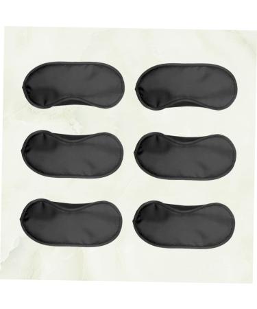 Lurrose 20pcs Silk Eye Mask Travel Eye Patch - Black Sleeping Mask for Restful Sleep and Relaxation - Buy Online on GoSupps.com