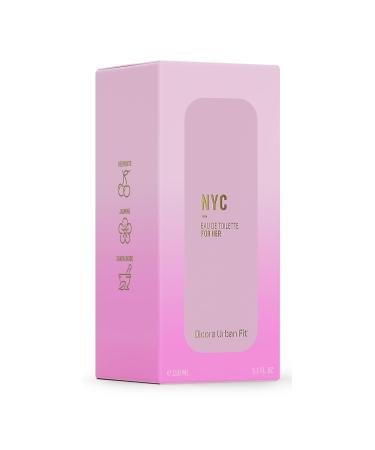 Dicora Urban Fit NYC Perfume for Women - Notes of Bergamot Tangerine Patchouli Tonka Bean Lavender and Vanilla - 5.07 oz EDT Spray - Buy Online on GoSupps.com