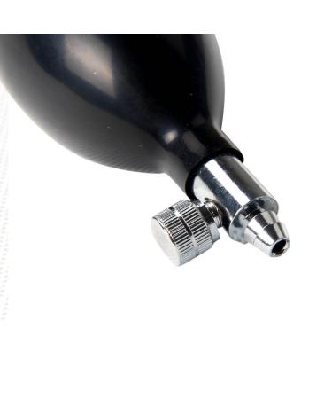 AIRSUNNY Healthy Black PVC Sphygmomanometer with Adjustable Pump Bulb for Blood Pressure Testing - Buy Online on GoSupps.com