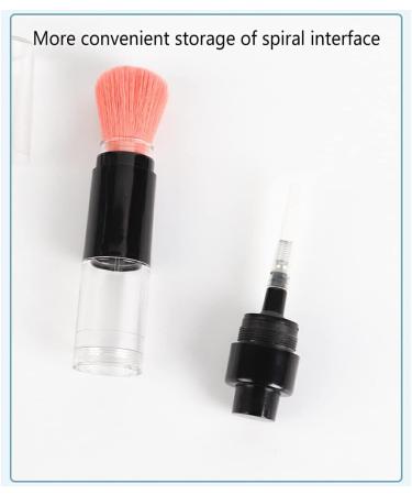 dijiusidy Professional Multifunctional Manual Press Automatic Spray Powder Brush Refillable Loose Powders Makeup Brushes Tool - Buy Online on GoSupps.com