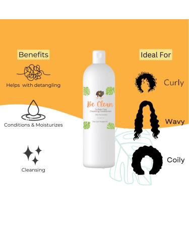 Be Clean Cleansing Conditioner 9oz - Nourishing Hair Care for All Hair Types | Buy Internationally - Buy Online on GoSupps.com