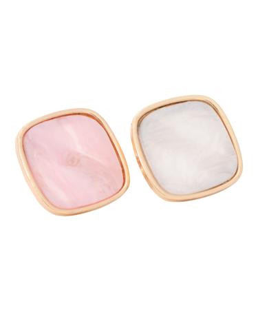 Palettes Annulaires Nail Art 2 Pi ces Taille Standard Motifs Coquillage Marbre pour Manucure Professionnelle Usage Salon Beaut