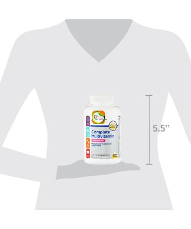Create and Bundle Equate Complete Multivitamin/Multimineral Supplement Tablets Women 50+ (1 Count (Pack of 1) 200 caps) 200 Count (Pack of 1) - Buy Online on GoSupps.com