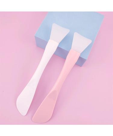 Silicone Mask Brush Mask Applicator Soft Head With Spatula All-in-One Dual Purpose Mud Mask Brush DIY Blending Mask Beauty Tools Beauty Care Perfect For Traveling (Color : White) - Buy Online on GoSupps.com