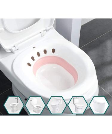 Foldable Hip Bath Sitz Seat for Postpartum & Postoperative Care - Pink - Buy Online on GoSupps.com