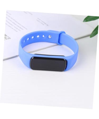 Toddmomy Children's Tracker Band - Boys Safety Watch Silicone Fitness Bracelet 3-Color Tracking Device Intelligent Arm Band (23*2cm Blue) - Buy Online on GoSupps.com