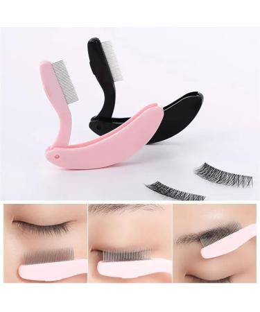 Eyelash Curler Comb Lash Separator Mascara Lift Curl Metal Brush Mini Eyebrow Comb Makeup Tool (Color : C5) - Buy Online on GoSupps.com