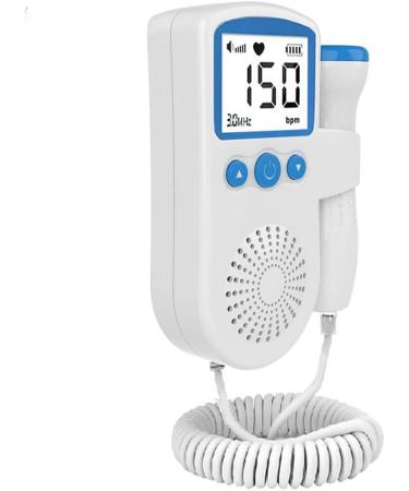Jolizone Doppler Fetal Heart Rate Monitor - Pregnancy Home Baby Heartbeat Monitor - Buy Online on GoSupps.com