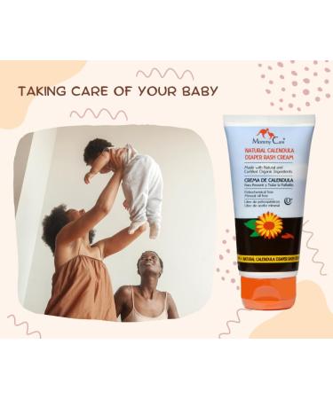 Buy Mommy Care Natural Calendula Diaper Rash Cream 4.06 oz - Soothing & Gentle Care for Babies - International Shipping Available - Buy Online on GoSupps.com