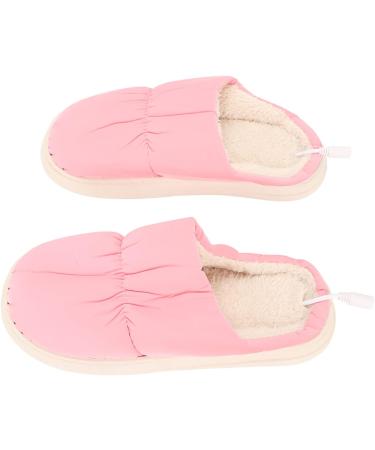 Buy Heated Slippers - USB Plush Foot Warmers for Men & Women - Keep Feet Warm at Home (Pink) - Buy Online on GoSupps.com