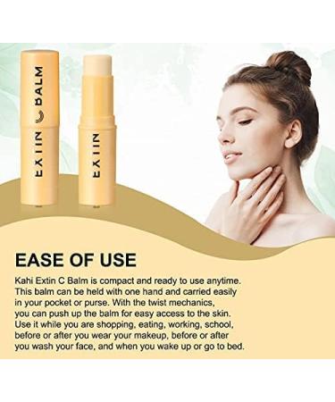  KAHI Extin C Balm 9g - With Vitamin C Jeju Origin Oil Hydrate & Manage Wrinkles Around Your Face Korean Cosmetics K-Beauty - Buy Online on GoSupps.com