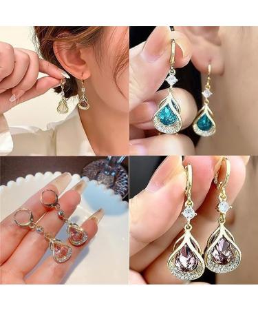 Lymphatic Flow Magnetogen Earrings | Lymphatic Drainage Jewelry for Women | Germanium Magnetotherapy Earrings (White M) - Shop Now! - Buy Online on GoSupps.com