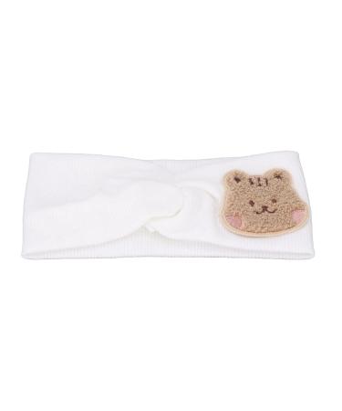 Elastic Baby Headband | Cotton Headbands for Kids Toddlers & Newborns - Soft Comfortable & Stylish (White) - Buy Online on GoSupps.com