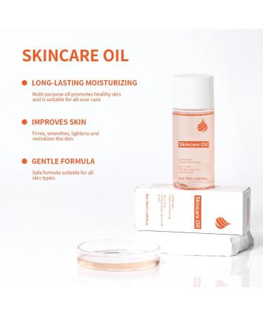 PCC PTYXIS Facial Skin Oil Feminine Body Oil Improves Stretch Marks and Uneven Skin Tone Moisturizing Formula Suitable for Body Face Hair 50 ml 50 g 1er Pack - Buy Online on GoSupps.com