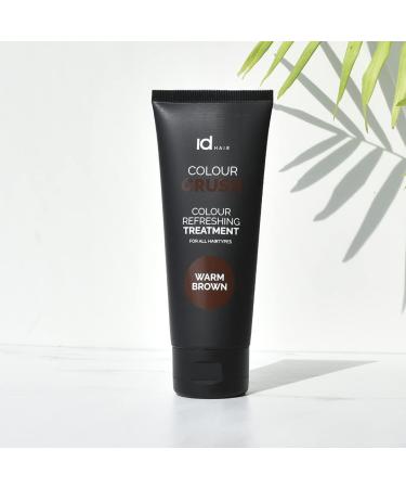 IdHAIR Colour Crush Treatment - Hair Colouration Cream - Hair Masks (Warm Brown 100 ml) - Buy Online on GoSupps.com