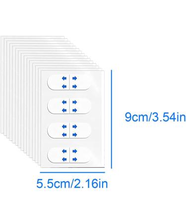 MenYiYDS 40 Face Lift Stickers Updated Face Lift Tape Invisible Adhesive Tape Thin Face Sticker V Shape Lift Face Sticker Double Chin Makeup Face Lift Tools - Buy Online on GoSupps.com
