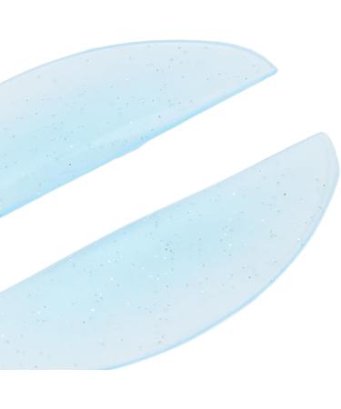 Buy Sonew Reusable Silicone Eyelash Perming Pads - Soft Curling Rods in Glitter Blue for Home & Salon Use | Easy & Convenient Lash Curling Solutions - Buy Online on GoSupps.com