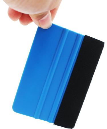Gebildet Durable Black Felt Edge Squeegee 4 Inch for Car Vinyl Film Wrapping Decal Squeegee Window Tint Work Scratch free Squeegee. Pack of 2 2pcs squeegee-black - Buy Online on GoSupps.com
