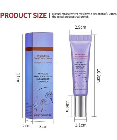 PCC PTYXIS CC Creme color correction tone and night and skin care SPF Light Foundation makeup there are many colors to choose from 3 24g 3 24 g 1er Pack - Buy Online on GoSupps.com
