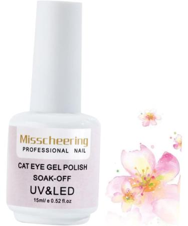 minkissy 1pc Cat Eye Nail Gel Nails Tips Arts Soak off Nail Polish Cat Eye Magnet Gel Home Manicure Product Diy Nail Accessory Uv Magetic Polish Nail Salon Cat Eye Gel Set - Buy Online on GoSupps.com