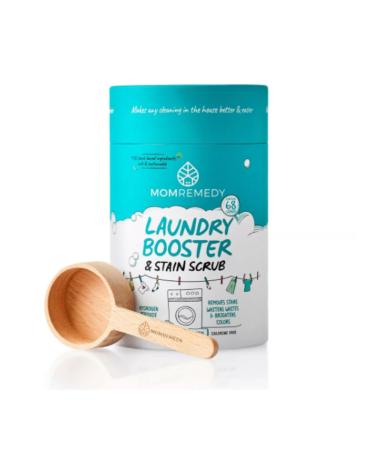 Laundry Booster and Stain Remover Scrub MomRemedy Oxygen Whitener Whiten Whites and Brighten Colors Remove Stains Household Cleaning Scrub Chlorine Bleach Free