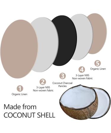 Sandmonk Coconut Activated Charcoal Bags 4 Pack - Natural Odor Absorber & Air Purifier for Home, Car, Shoes, Bathroom, Kitchen, Pets - Smoke Eliminator - Eco-Friendly Solution - Buy Online on GoSupps.com