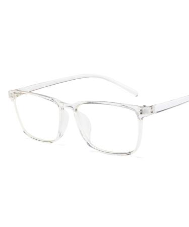 oriopxic Distance Blue light Glasses -1.00 Computer Nearsighted Glasses Anti Eyestrain Anti Glare Myopia Glasses Transparent/Blue Light -1.0 Diopters