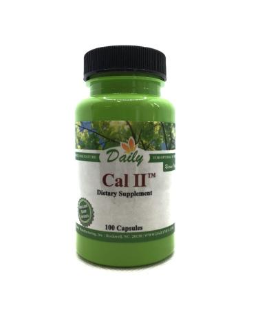 Daily's Cal-II (Reams Formula 100 Vegetarian Capsules) - Buy Online on GoSupps.com