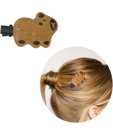 Limtula Cute Hair Tie Flat Clips Hairpin Style Fun Animal Headdress Bunches Accessories Funny Capybara Cute Headdress Hair ring - Buy Online on GoSupps.com