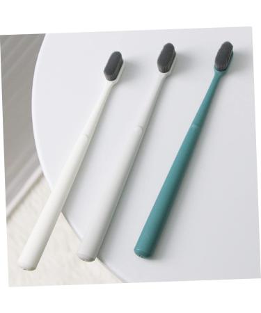 Minkissy Nylon Silk Toothbrushes - 2 Pack Oral Care Teeth Cleaning Tools - International Shipping Available - Buy Online on GoSupps.com