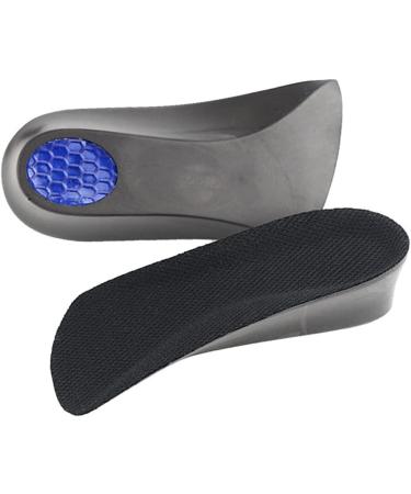 Gel Shoe Inserts with Ankle Straps - Invisible Heel Lift Insoles for Men & Women | Comfortable Half Pad Arch Support - Buy Online on GoSupps.com